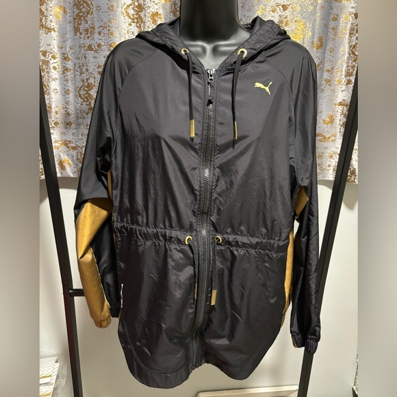 Puma Metal Splash Hooded Women's Training Anorak Jacket - Picture 2 of 10